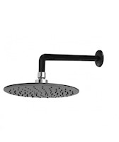 Salida de Ducha Española redonda black